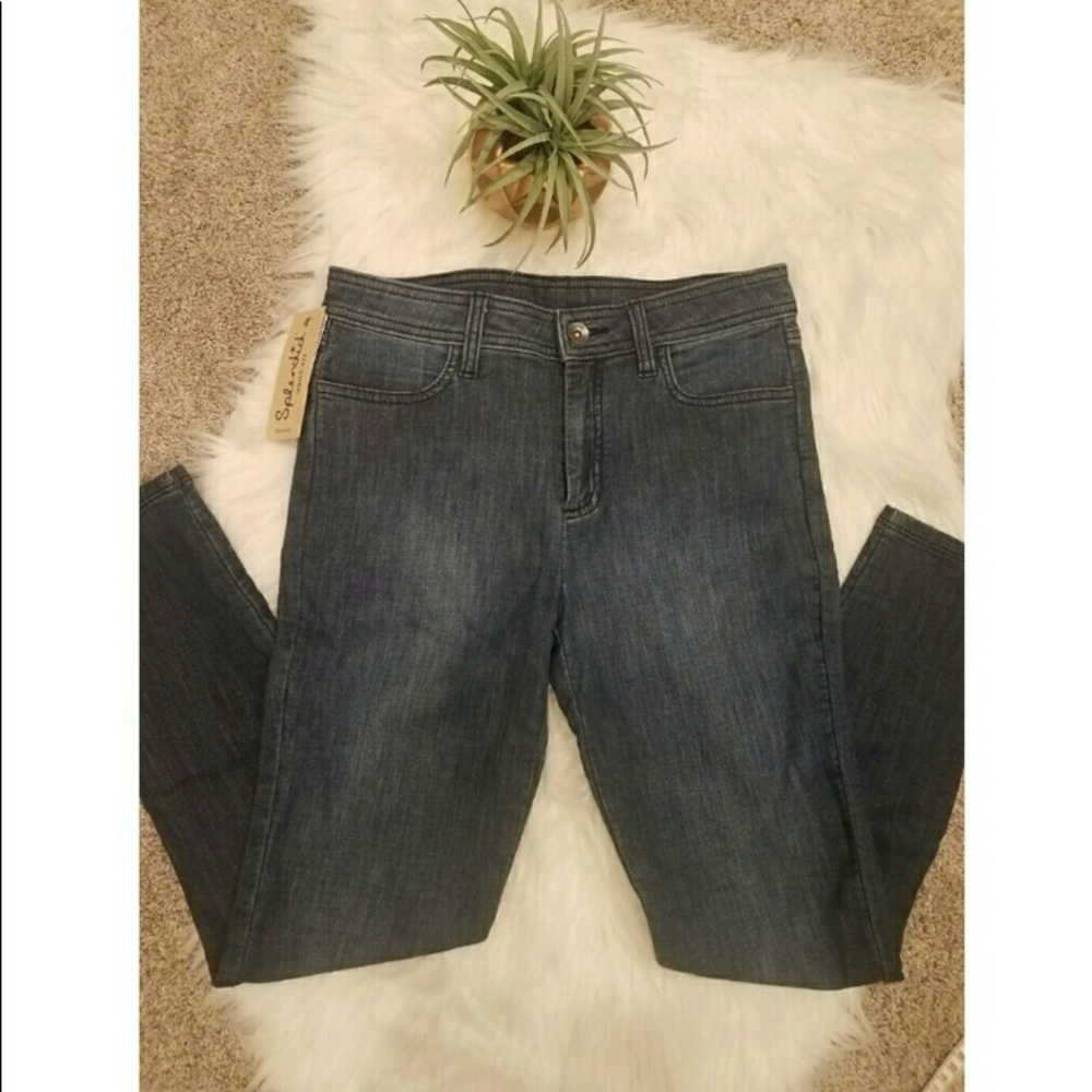 Splendid brand NWT Crop ankle zipped skinny jeans